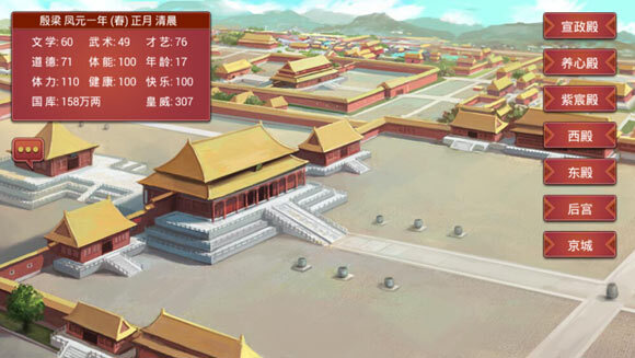 《皇帝成长计划2》中关于皇帝各项属性的详尽解读