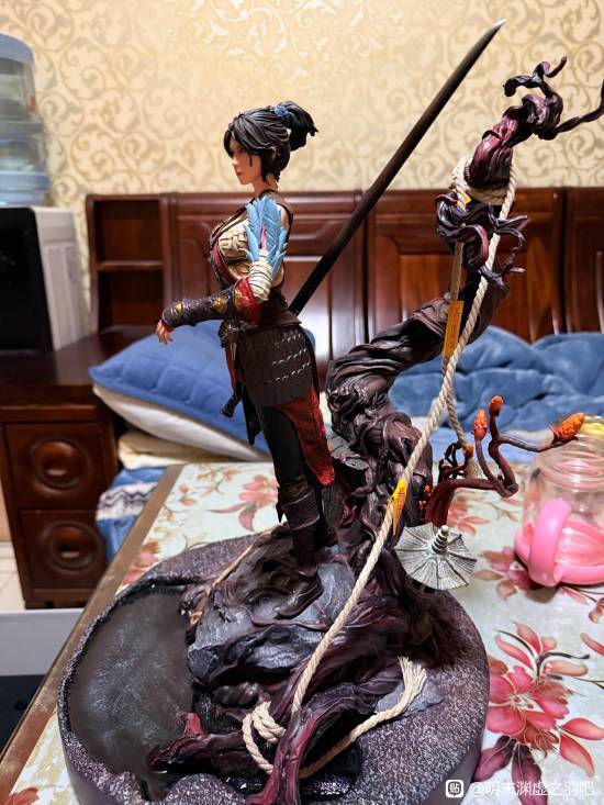 手办实物图曝光！《明末》角色上色翻车，网友吐槽变“大妈”既视感