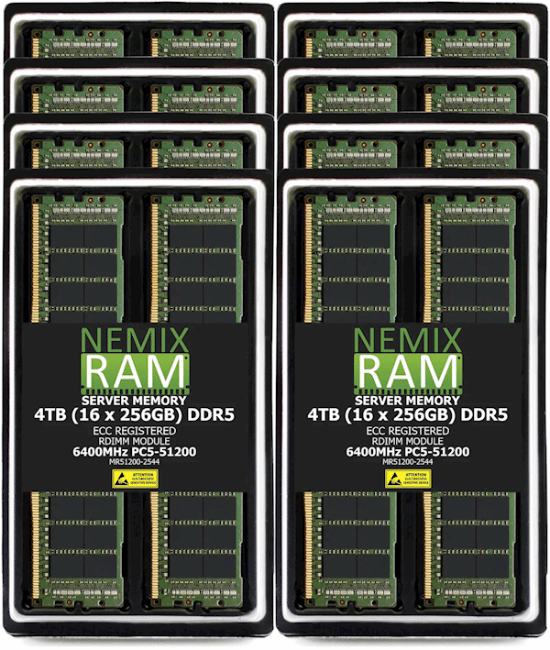 一块4TB容量的DDR5内存售价接近55万元，这个价格都足够购置一辆雪佛兰跑车了！