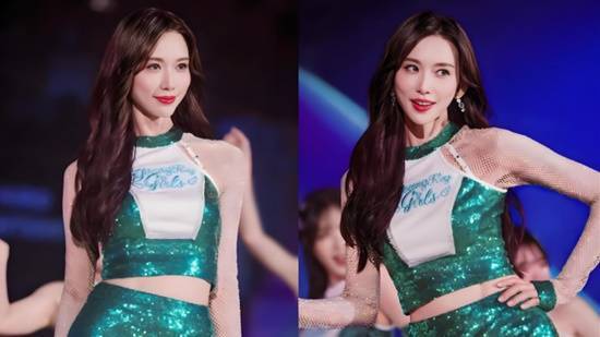 51岁林志玲身着啦啦队服装演绎女团舞蹈，坦言希望大家始终保持尝试的勇气