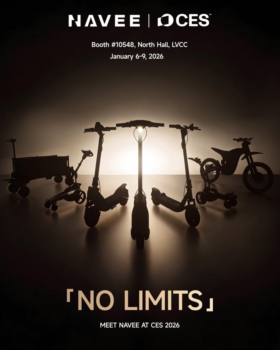 NAVEE携汽车级工程体系亮相CES2026，构建全球认可的智能出行平台