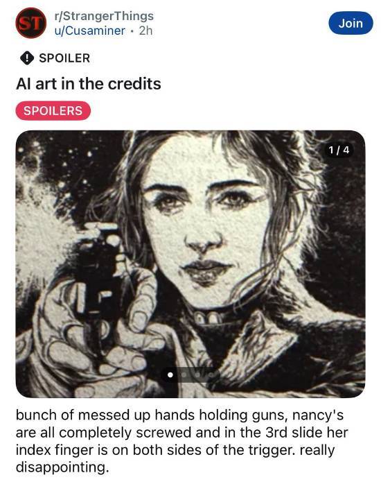 《怪奇物语》最终季引争议：耗资4.8亿美元竟用AI？背后真相曝光