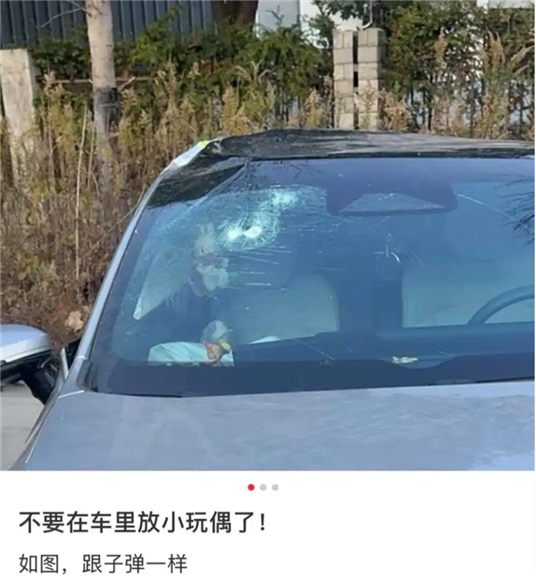 从今天开始，别再在车内放置小玩偶了：网友分享的亲身经历引发热议，一旦发生事故后果将不堪设想