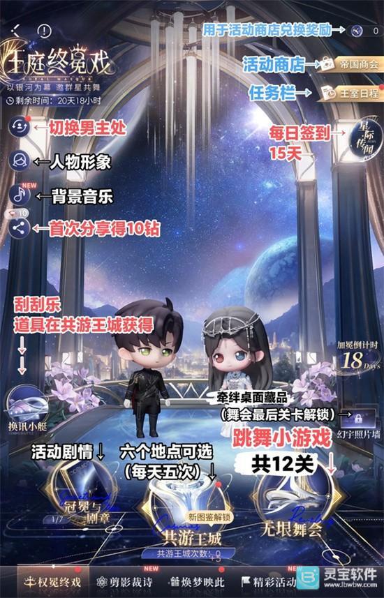 恋与深空王庭终冕戏活动攻略