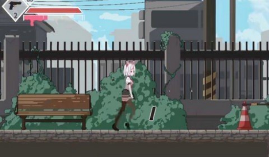 白毛少女大战僵尸(2)