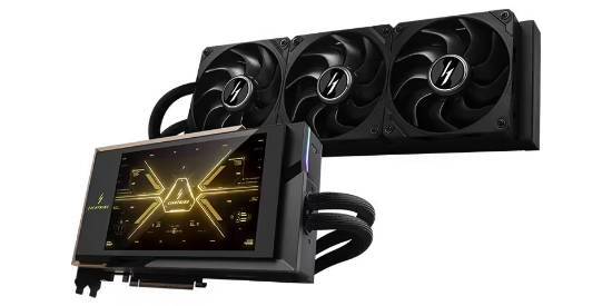 微星顶级显卡RTX 5090 Lightning Z正式亮相 全球仅售1300张 配备40相VRM供电