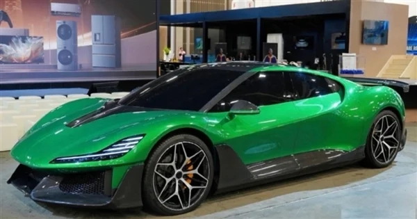 追觅首款超跑登陆CES：外观极具战斗感且十分拉风马力达1876匹