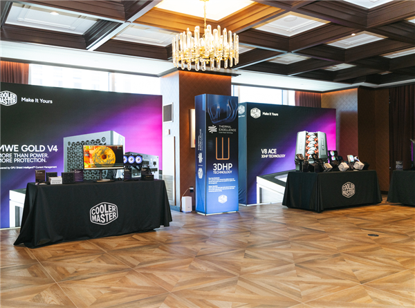 酷冷至尊亮相CES2026，带来多款全新机箱、电源与散热器产品