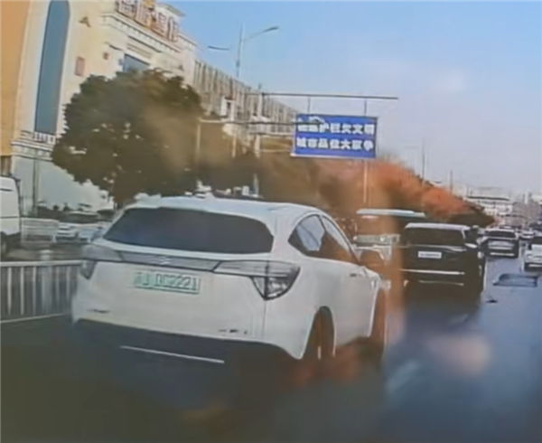 网友发现挂绿牌的本田电动车冒出黑烟，急忙提醒车主车辆可能起火！车主回应：这是我加装的柴暖装置