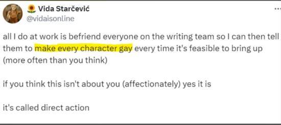 把所有角色都设定成同性恋？《控制》开发商的社区经理引发了众怒