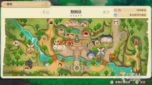 牧场物语风之繁华集市里所有资源点的具体位置在哪里