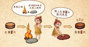 在村落的生活里，人们是怎样挖番薯的呢