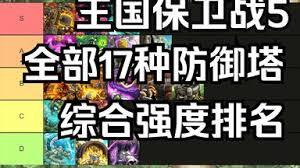 王国保卫战5联盟里的防御塔应该怎么排名
