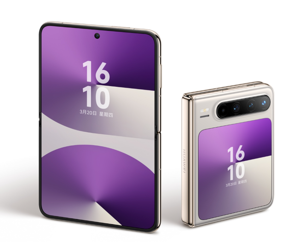 华为PuraX2外观设计迎来重大调整！采用横向折叠方案外屏尺寸显著增加