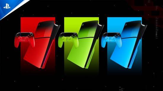 Hyperpop音乐主题渐变配色的PS5超炫新手柄与主机壳正式公布[图]