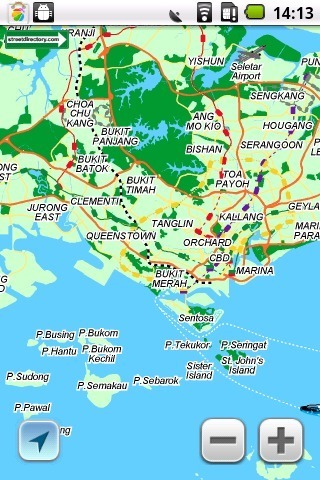 Singapore Map