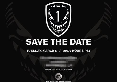 EA官方消息称，《荣誉勋章2》已确定为其重点主推游戏