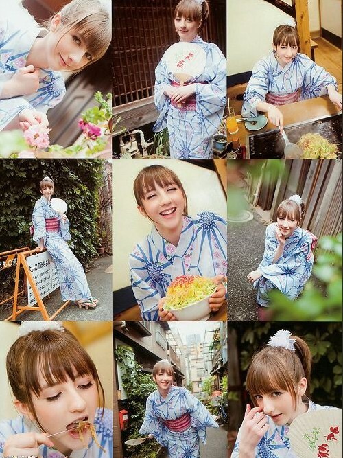 英国95后软妹日系风格图片集锦