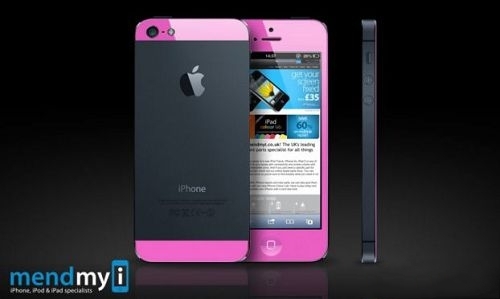 iPhone5推出“彩色定制版”机身网友调侃酷似山寨产品