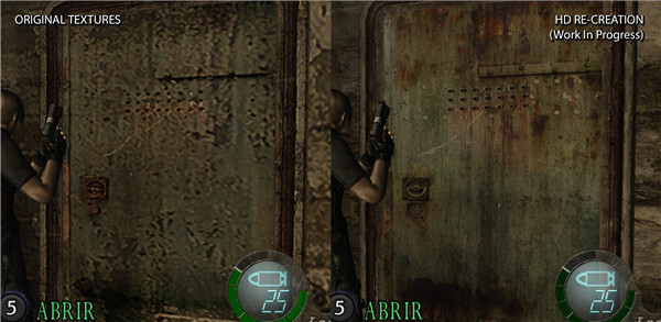 《生化危机4》HD高清计划MOD的高清截图