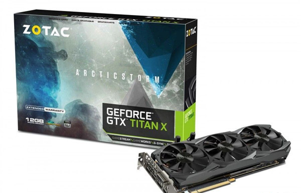 索泰首款TitanX散热器采用风冷与水冷结合的设计