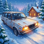 我的冬季汽车汉化版