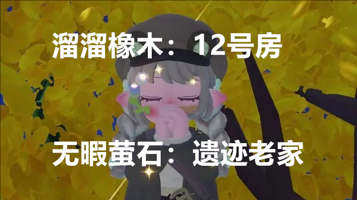 1月14日心动小镇中溜溜橡木与无暇荧石的具体方位