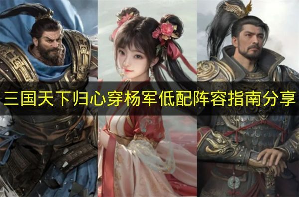 《三国天下归心》穿杨军非顶配阵容玩法指南分享