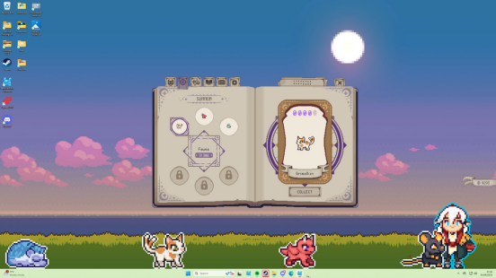 放置、召唤与融合玩法集结！Steam新作《使魔见闻录》开启免费试玩啦！