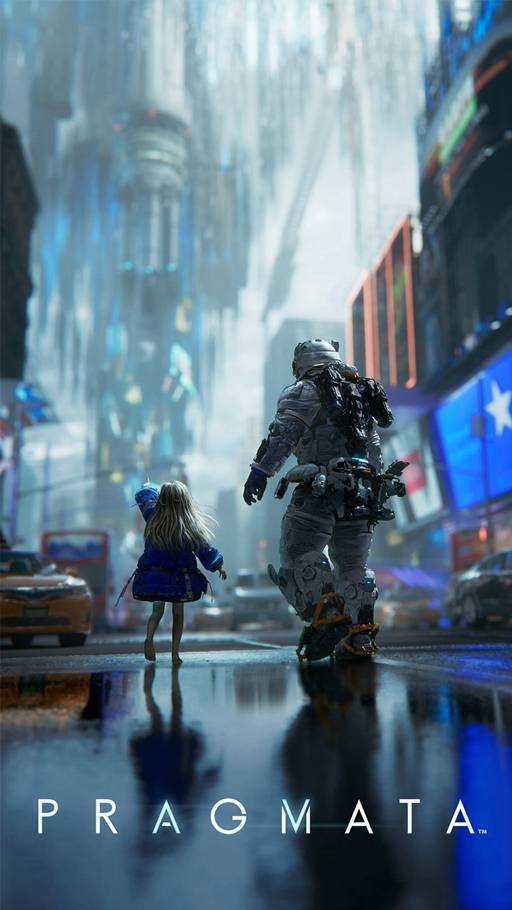 《识质存在》官方壁纸来啦！看小萝莉踮着小脚丫眺望远方的可爱模样