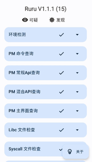 ruru环境检测老版