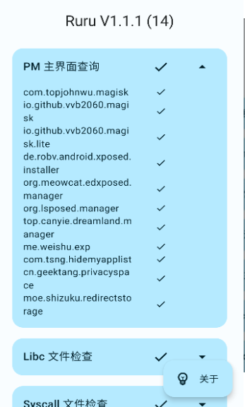 ruru环境检测老版