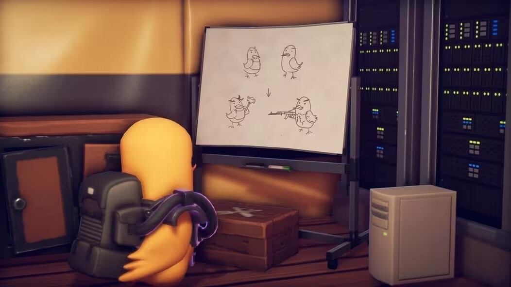 《逃离鸭科夫》疑似与《逃离塔科夫》展开梦幻联动