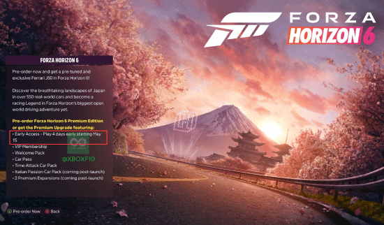 《极限竞速：地平线6》的发售日突然被泄露！5月份就能玩到了