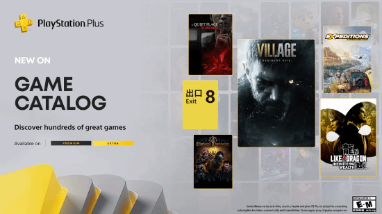 1月份PS+二档和三档的游戏名单正式公布，《生化危机8：村庄》《如龙8》等知名游戏在列！