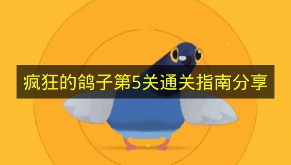 《疯狂的鸽子》第五关通关攻略分享