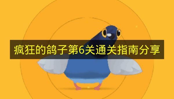 《疯狂的鸽子》第六关通关攻略分享