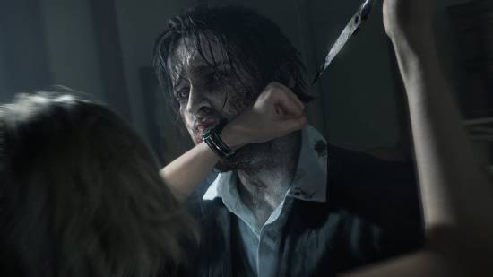 《生化危机9：安魂曲》官方最新截图曝光：里昂战斗状态拉满！格蕾丝面露惊恐