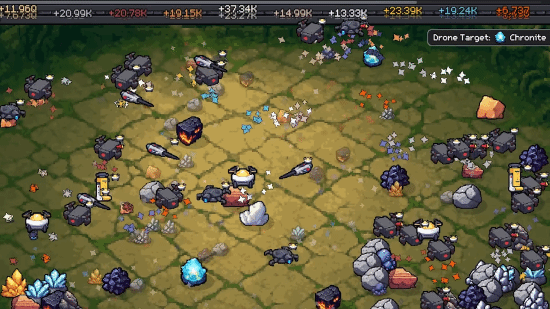 越挖越厉害，越厉害越停不下来！“家里有矿”的快乐就是这么纯粹！挖矿题材增量爽游《我家有矿》已上线Steam商店页面