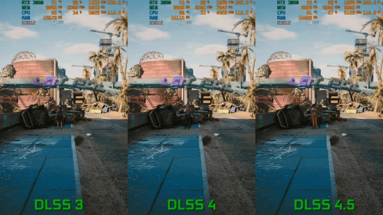 RTX 3080显卡硬开DLSS 4.5！以帧率下降为代价换取画质优化