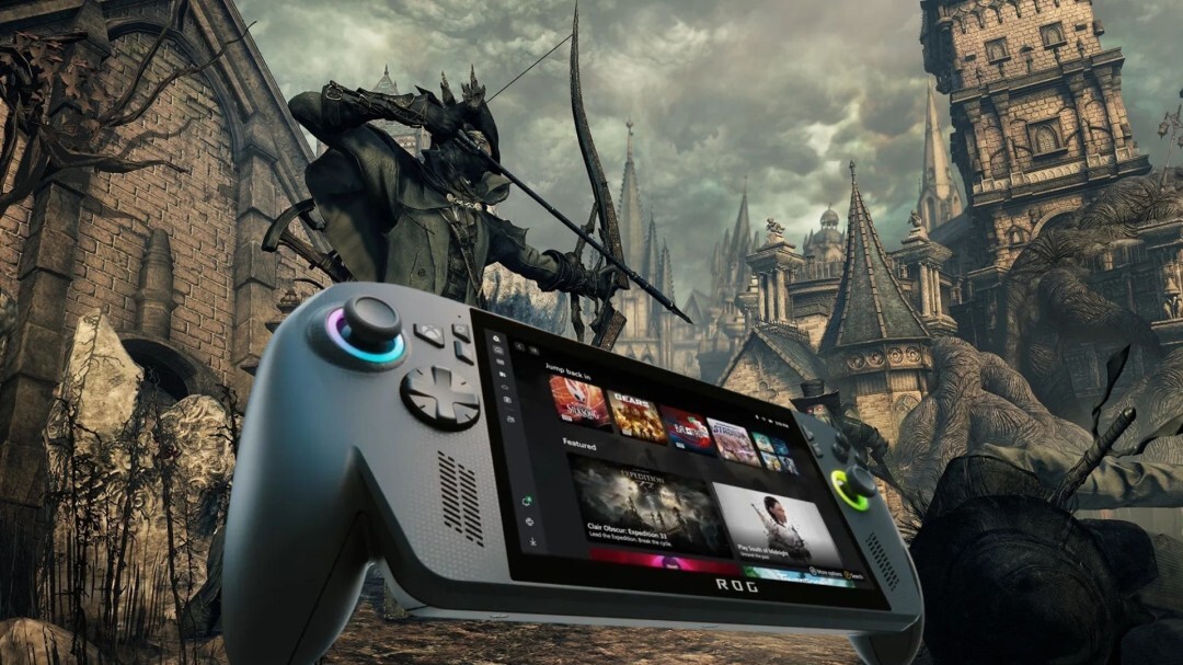 用XboxAllyX运行《血源》，实际体验效果比PS4和PS5的原版表现还要出色