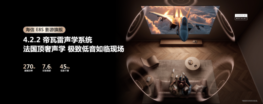 海信推出2026年影游旗舰新品E8S，掀起RGB-MiniLED的换代浪潮