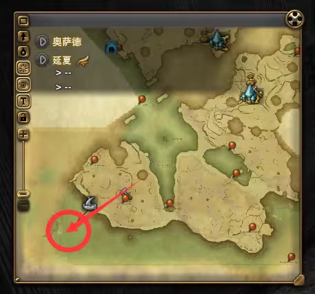 《最終幻想14：水晶世界》大方士位置介紹