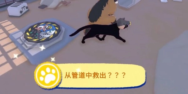 《小貓咪大城市》從管道中救出成就達成方法