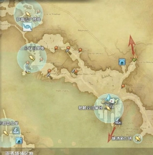 《最終幻想14：水晶世界》釣魚位置介紹