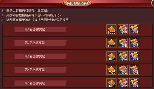 《群英天下》世界BOSS玩法心得