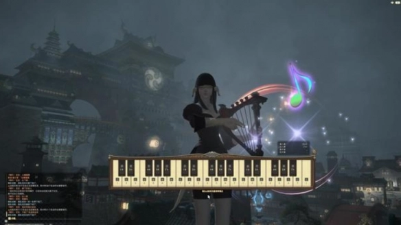 《最終幻想14：水晶世界》詩人彈琴方法介紹
