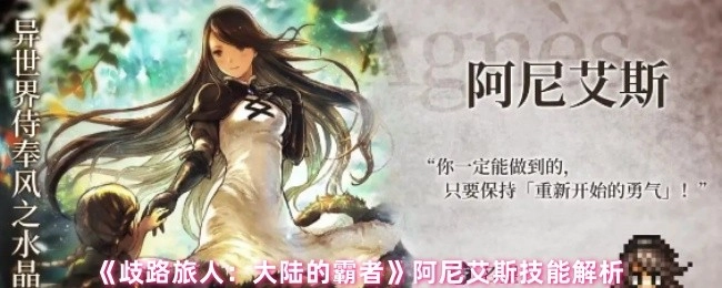 《歧路旅人：大陸的霸者》中阿尼艾斯技能詳細解析