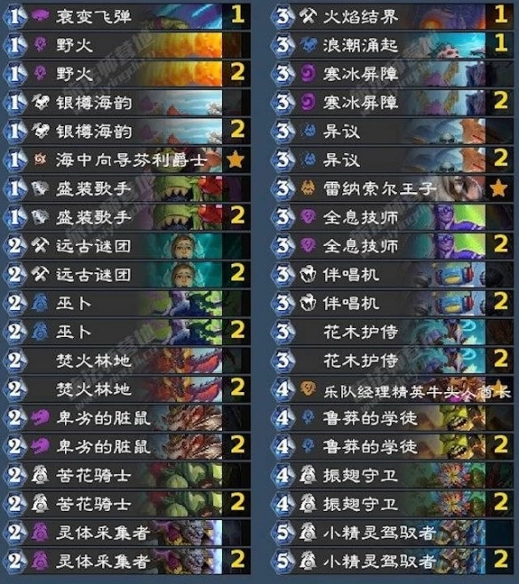 《爐石傳說》狂野模式強力卡組推薦