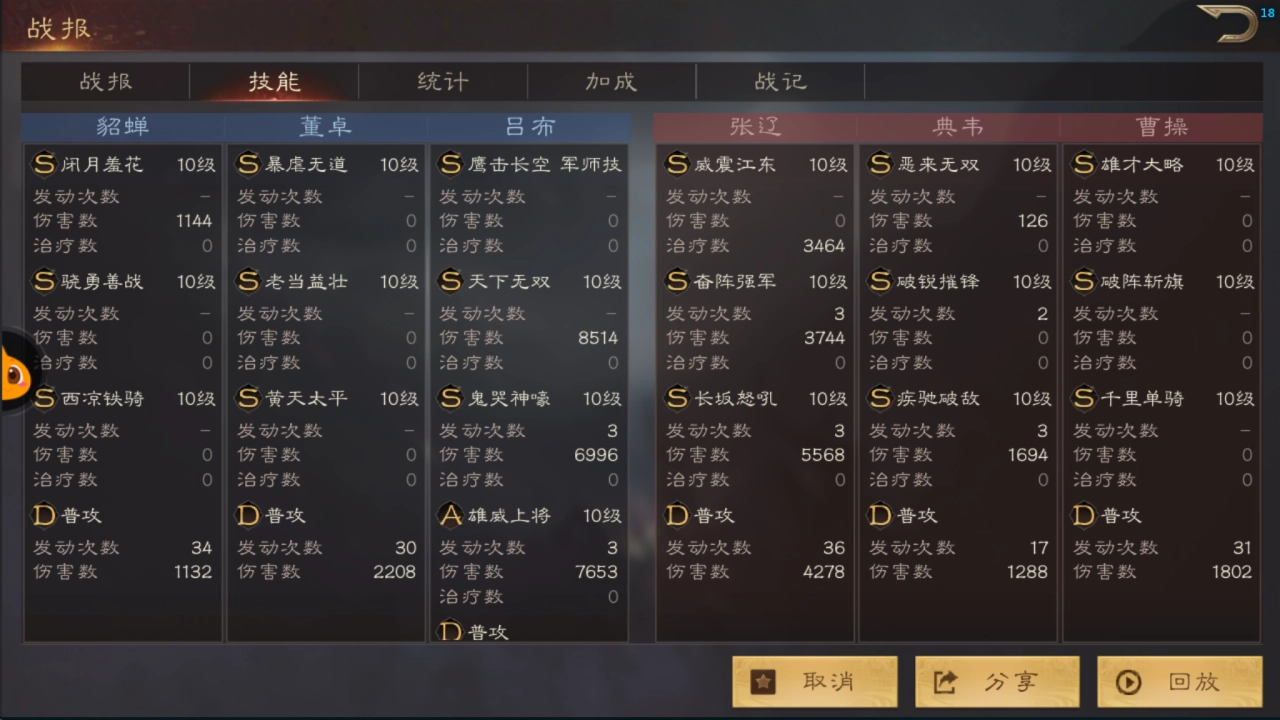 《三國群英傳：鴻鵠霸業》實戰戰報系統介紹